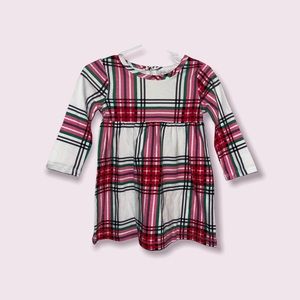 Baby Girl “Wonder Nation” Plaid Dress
